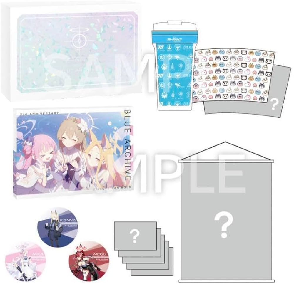 ブルアカ 1周年 Tribute BOX 2周年 Treasure BOX Amazon.co.jp: ブルーアーカイブ ブルアカ Treasure Box 2周年 画集