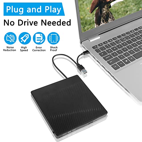 YAODHAOD CD Drive Housing, External DVD Drive Obtained by Adding an Optical Drive, CD-ROM Installation Box (12.7mm) - Image 4