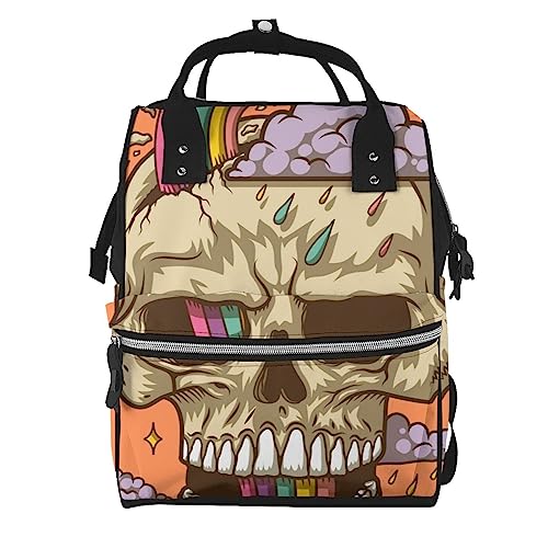 Sac à dos pour ordinateur portable sac à dos de voyage multicolore femme et homme taille unique