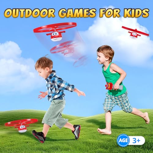 Image of Super Wings High Flying Jett, Airplane Toy Figure & Launcher, Fly Over 20 Feet, Toys for 3+ Years Old Boys and Girls, Best Birthday Gifts for Kids