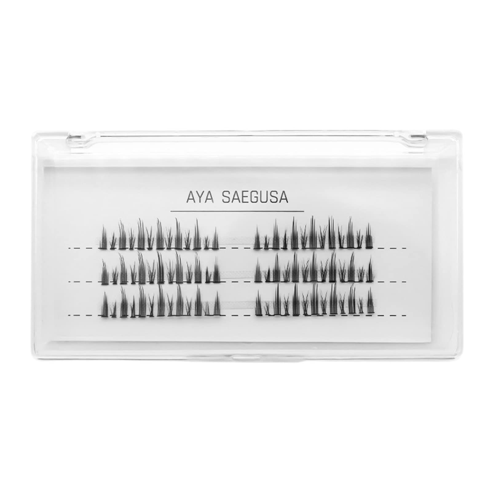 shlutesoy 78 Clusters Box False Eye Lashes Easy to Use Natural Fibre Little Devil Segmented False False Eye