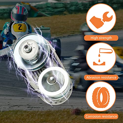 Torque Converter 30 Series Mini Bike 2Hp-7Hp Go Kart Clutch 1 Inch 10T #40#41#420 & 12T #35 Chain Predator Drive Belt Pulley Replace For Manco Comet 218354A,203603A,219456A,218355A,219554A,Tav2 #TOP6