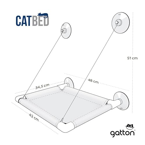 Refil Cama de Janela para Gatos Catbed Volcano Média Gatton
