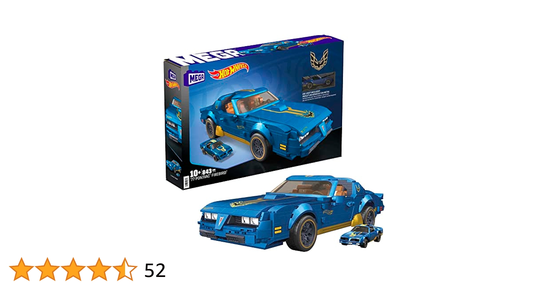 ミニカー Hot Wheels '77 Pontiac Firebird Hot Wheels '77 Pontiac Firebird T/A, Fast & Furious 3/5