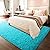 Modern Soft Fluffy Blue Shaggy Area Rug for Bedroom Boys Kids Room, Large Comfy Plush Nursery Teal Blue Carpet for Baby Boy Shower Gift Grandchildren Birthday Holiday Decor Accent Floor Rugs, 6x9 Feet