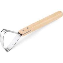Pelt Scraper Fleshing Tool, Fleshing Knife, Hide Scraper Fleshing Tool, Leather Making Kit