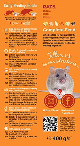 Little One Complete Food for Rats 400 g - Image 5