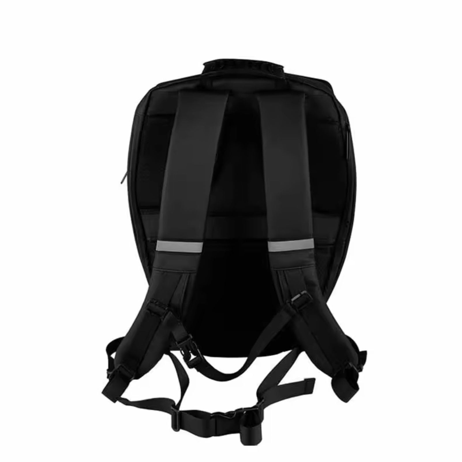 Keenso Zaino Moto con Guscio Rigido con Display LED Intelligente con Ampio Spazio di Archiviazione per Studenti e Viaggiatori PC 1680pvc Argento