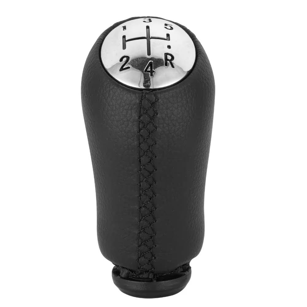 POANBCGY Auto Parts Gear Shift Knob Stick Head for Renault for Laguna for Megane 2 for Clio 3 for Scenic 2(Black)