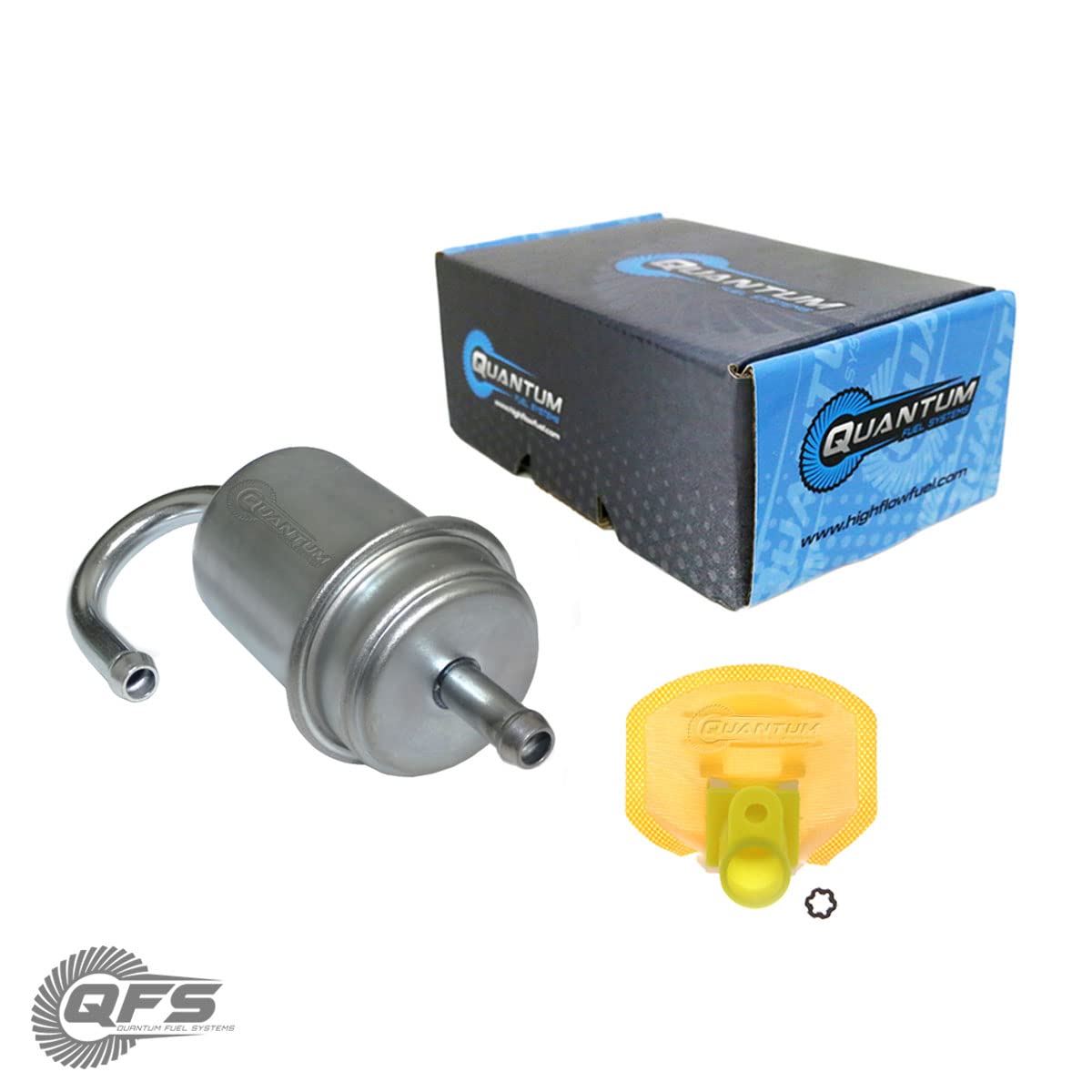 Buy QFS Fuel Pump Strainer and Fuel Filter Kit Replacement for (1999