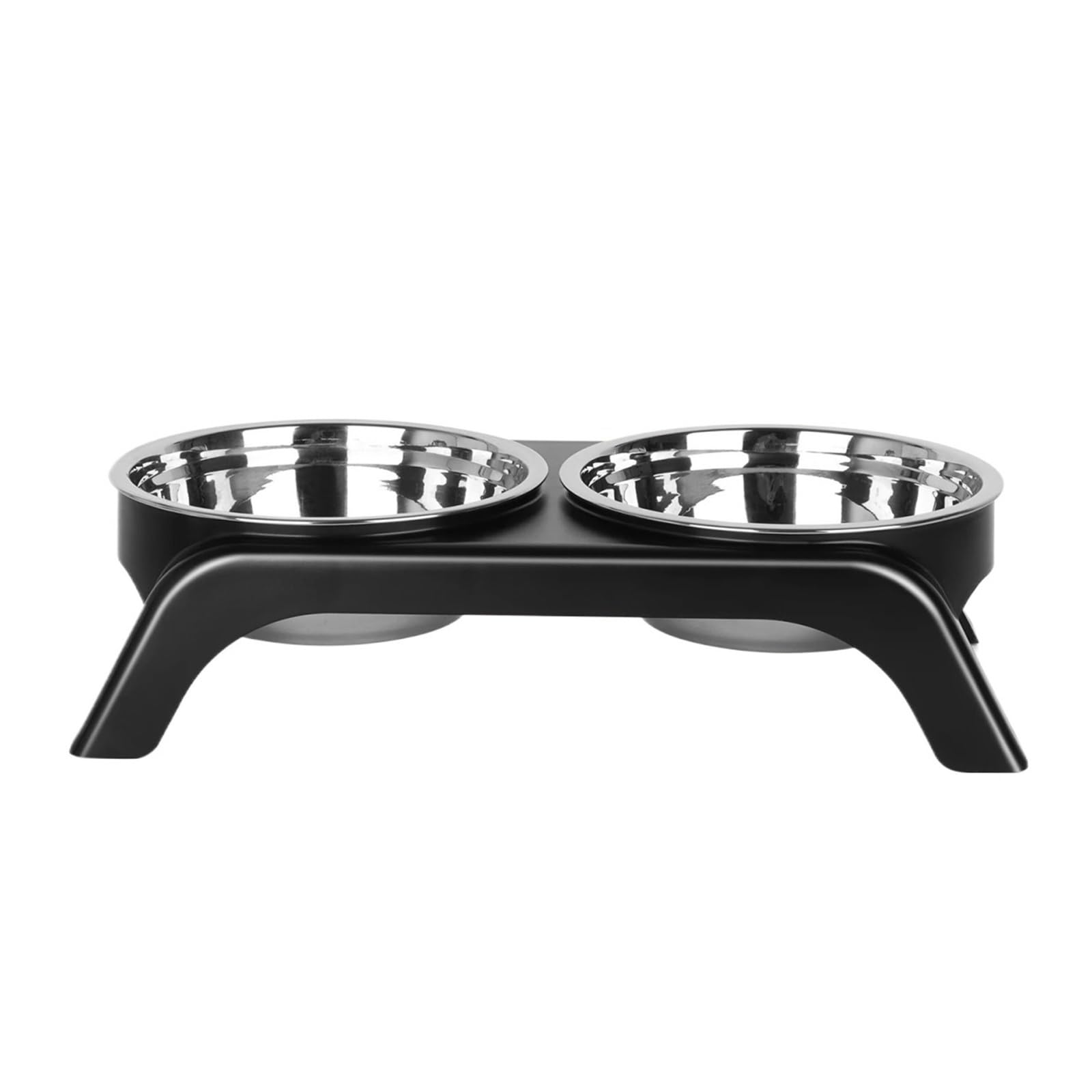 Gamelles surélevées pour chat double bol inox nourriture et eau