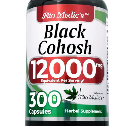 FITO MEDIC'S Black Cohosh Root Extract 12000 mg...