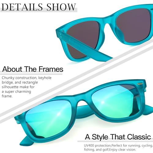 Image of SIPHEW Polarized Sunglasses for Women & Men - UV400 Mirrored Eyewear