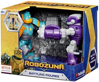 Robozuna E13003 Battling Figure Dual Pack-Clunk vs Pounder