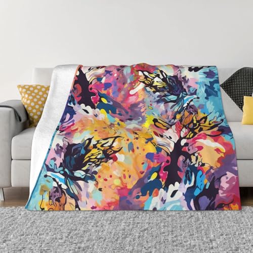Couverture microfibre 203x152 cm OUSIKA plaid lit et canapé - 2
