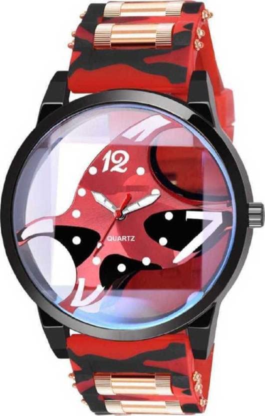 BIZOLO Unique Design Army Print Fancy Analogue Watch for Boys & Men (B0BNT8WZJ4) Amazon Price History, Amazon Price Tracker