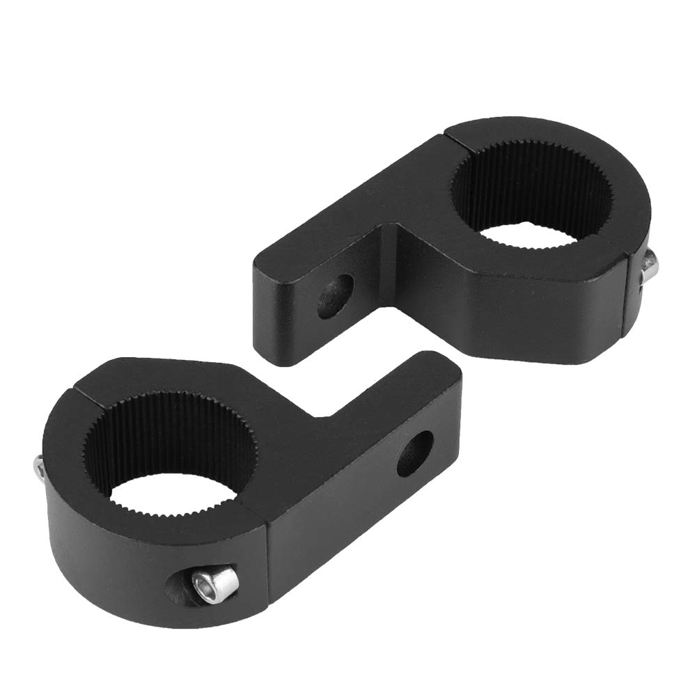 Qiilu wspornik montażowy lampy LED, uniwersalny reflektor przeciwmgielny zestaw zacisków 20-30 mm