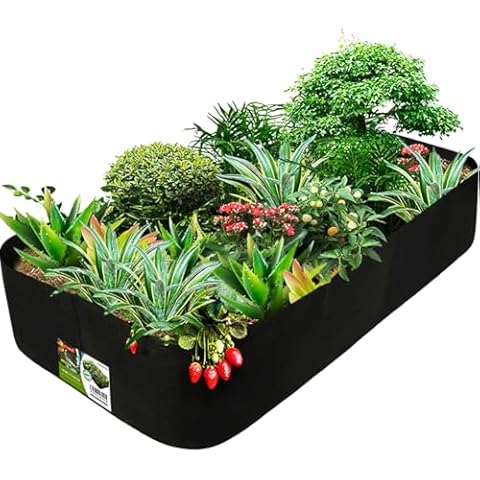 Roveinsia Fabric Raised Garden Bed Cover