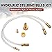 VEAGINS Seastar Hydraulic Steering Bleed Kit, Professional Marine Bleeding Control System, Boat Steering System Maintenance Tool, Power Steering Fluid Flush Kit for Outboard and Sterndrive Vessels