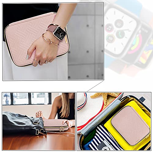 Teamoy 26 Watch Band Storage Case, Watch Band Organizer Holder, Misty Rose by Teamoy - Image 6