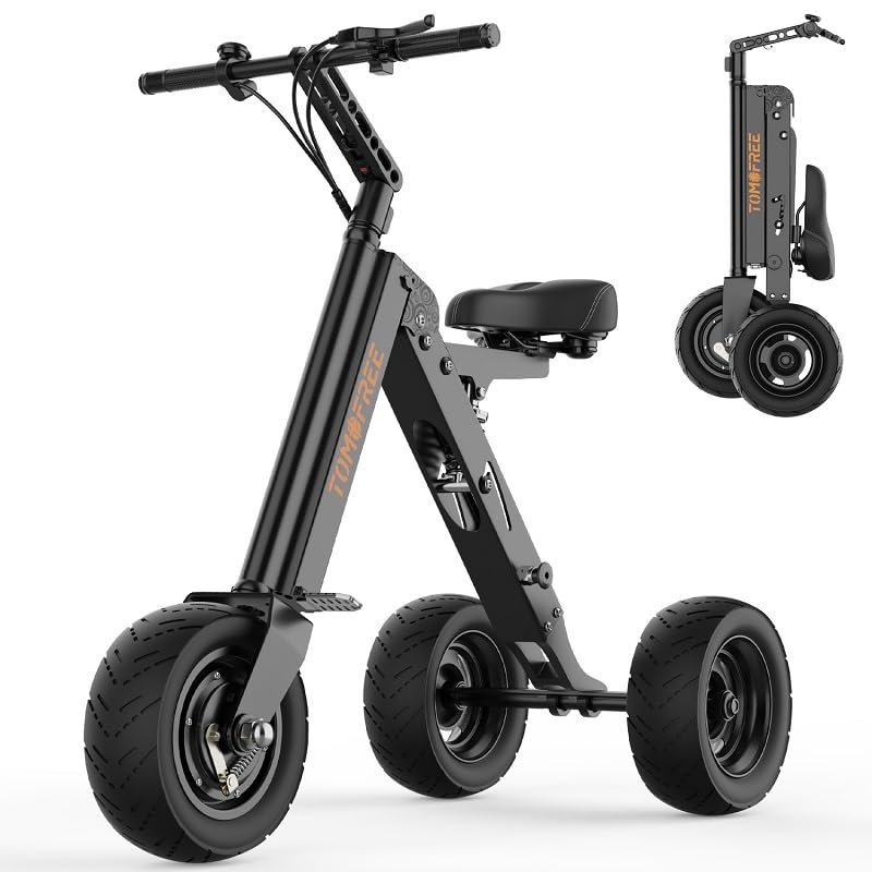 K7PRO 3 Wheels Escooter for Adults, Lightweight Folding 36V 7.5Ah Battery, 400W Motor, 15 Max Speed, 10 Inch City Tire, Mobility Escooter for Seniors