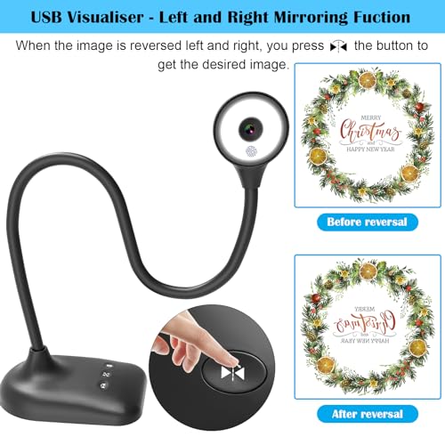 image for Thustand Document Camera for Teachers, Doc Camera, USB Visualizer with