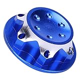  Shanrya Felgenmutter Ersatz, Aluminiumlegierung Felgenmutter, stabile Leistung Aluminiumlegierung für RC Auto Modell Spielzeugauto A-GAMA 1/8 RC Auto RC Auto Zubehör(Navy blau)