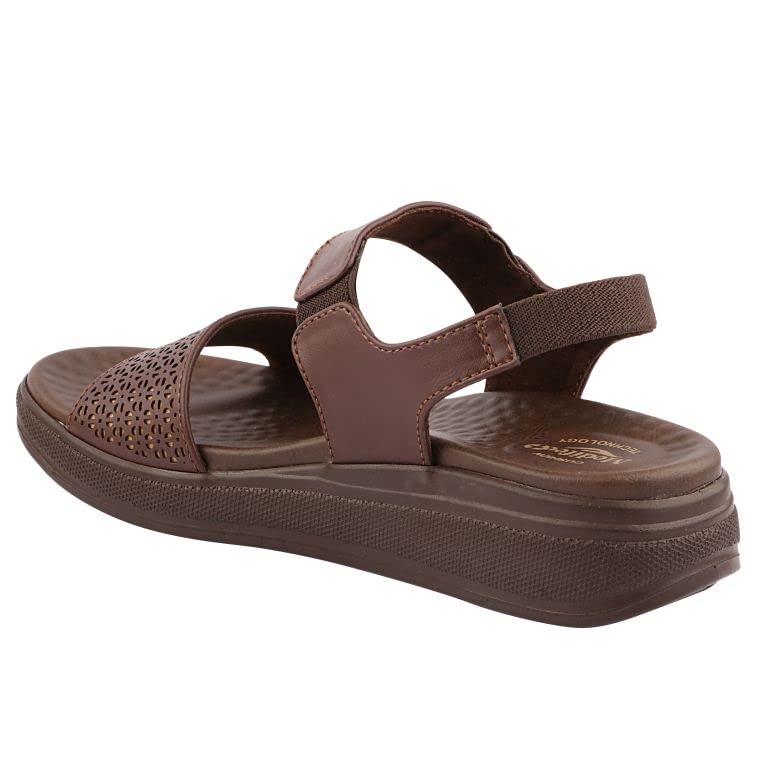 Image of Medifeet Women's Laser Cut Design Sling Back Sandals