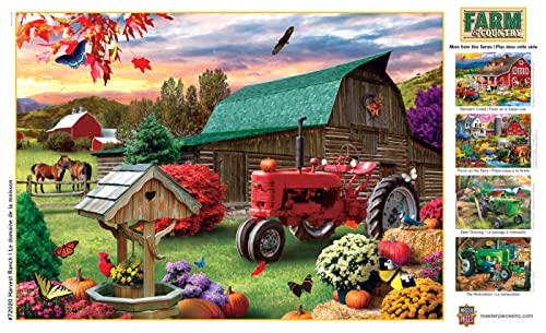 MasterPieces Rompecabezas de 1000 piezas para adultos, familia o jóvenes - Harvest Ranch - 19.25"x26.75" miniatura 6