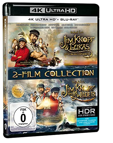 Jim Knopf 1 + 2 (Doppelset) – 4K Blu-ray (UHD + Blu-ray Disc)