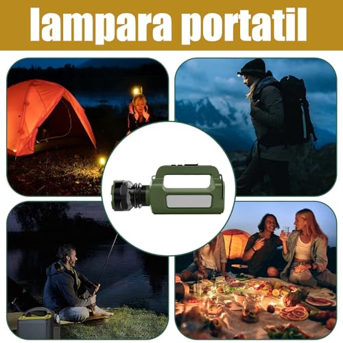 Lampe de poche rechargeable compacte et durable pour toutes vos activités