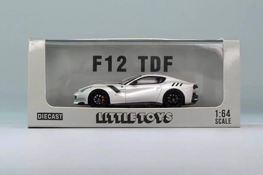【限定499台】フェラーリF12 TDF ミニカー1/64スケール　ライトブルー 限定499台】フェラーリF12 TDF ミニカー1/64スケール ライト