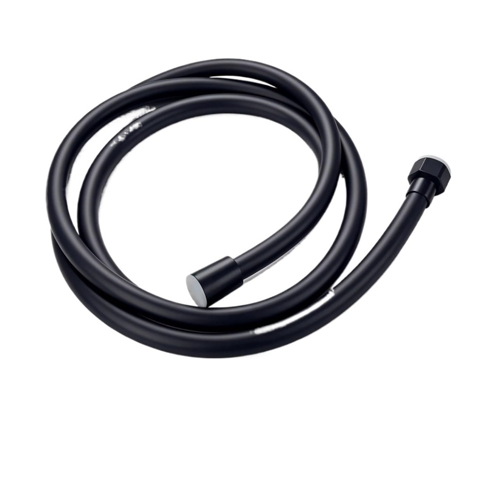 Mmzrukywv Black -1.5M 1.5/2M Shower Hose 4/1" Universal Connection Leak-Proof Pvc Bathroom Water Pipe Explosion-Proof Water Tube(Black -1.5M)