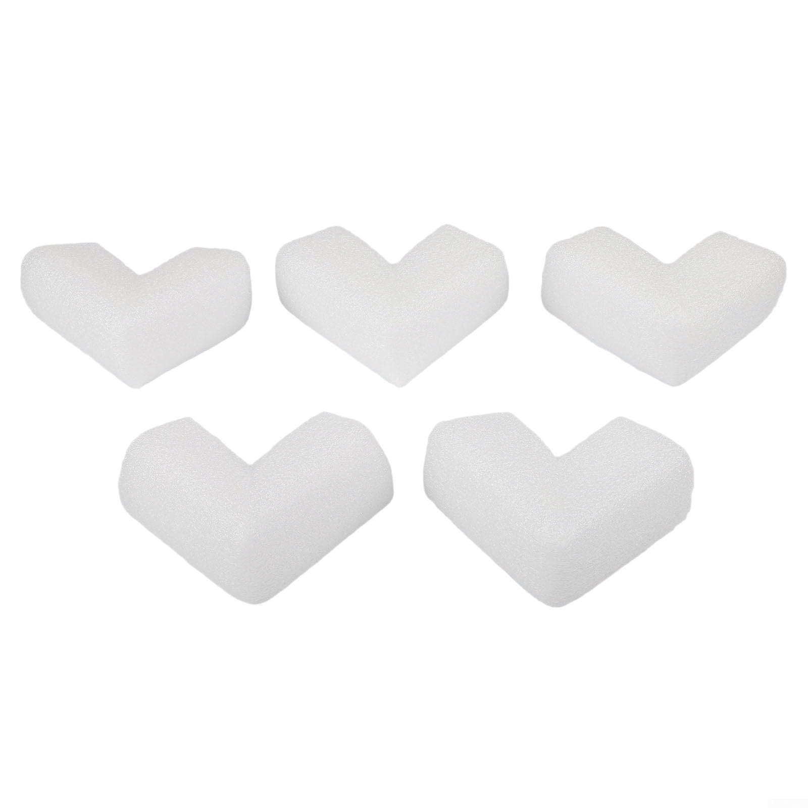 Fundas protectoras de esquina de espuma para marcos, espejos y televisores, absorción de impactos gruesa para mudanzas, diseño discreto, paquete de 36 (36 piezas)