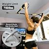 Wall Ceiling Mount Bracket for Suspension Straps, Aerial Yoga Swing & Hammock, Gymnastic Rings, Boxing Punching Bags, Body Strength Gym Equipment and Battle Ropes
