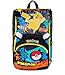 Seven Zaino Pokemon Doppio Scomparto Estensibile, Nero, Maxi Capienza, Schienale...
