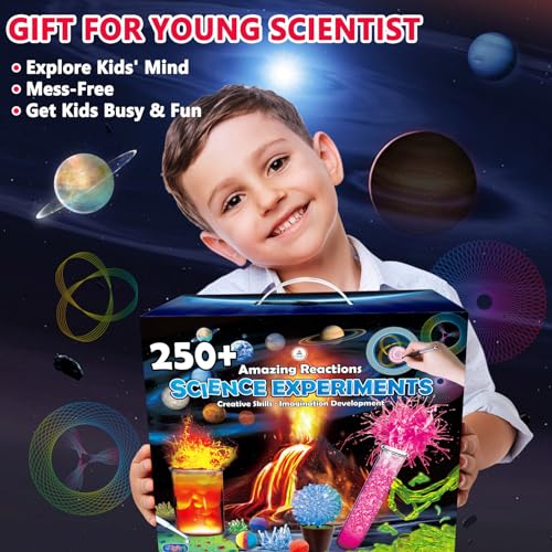 Unglinga HZDZKH47 250+ Science Experiments Kits For Kids, Boys Girls Toys Birthday Gifts Ideas, Chemistry Set thumb #6