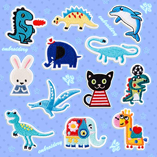 Naler Set di 27 toppe termoadesive per magliette