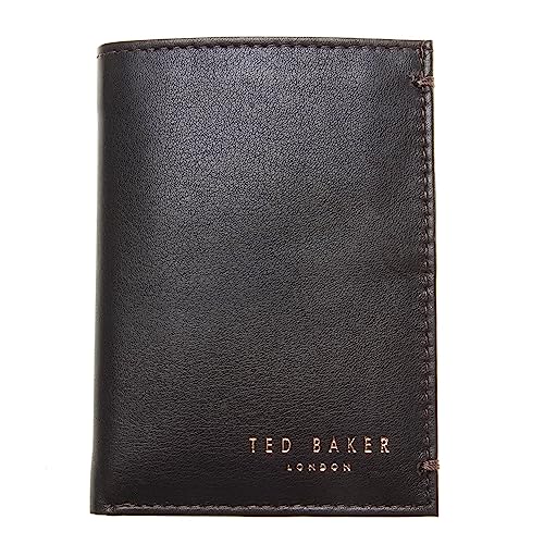 Ted Baker Zacks, Accesorio de Viaje-Cartera Plegable para Hombre, Dk-Brown, Talla única