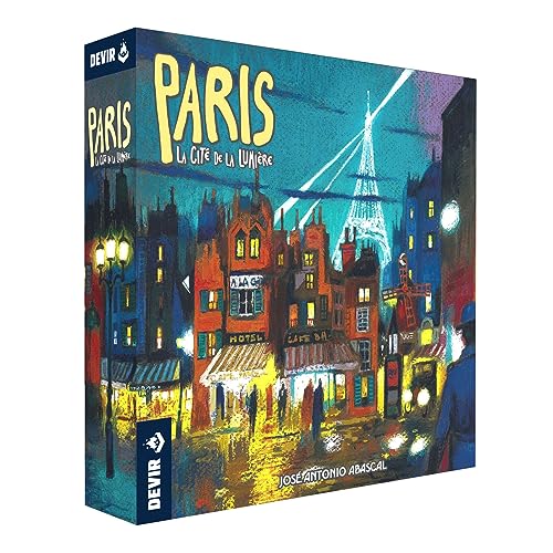 El Mejor Listado de Descripcion de Paris más recomendados. 37 Devir Paris La cite de la Lumiere - En Español Juego de Mesa
