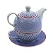 Imagen de Dekohelden24 Jarra de porcelana, juego Tea for one