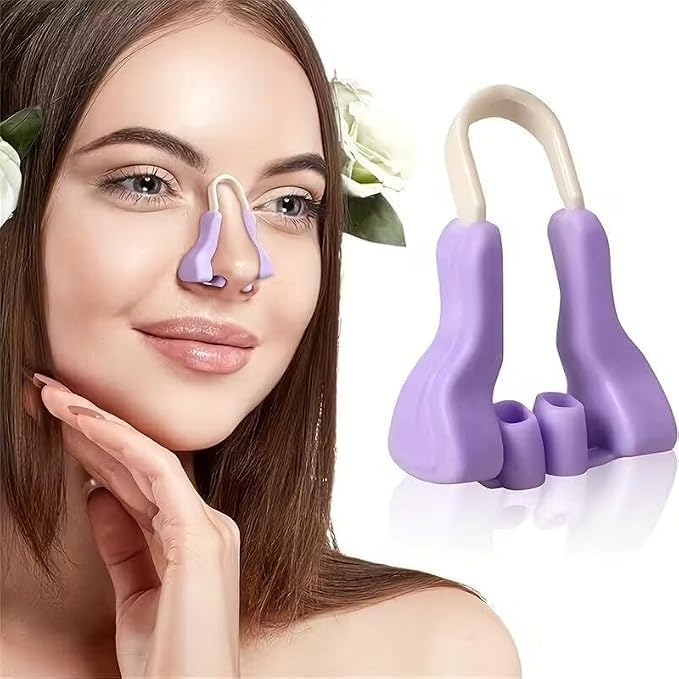 Nose Shaper Lifter Clip - Soft Silicone Nose Slimmer, Straightener aur Beauty Tool | Pain-Free Adjustable Naak ko Shape Karne Wala Clip Women aur Men ke liye-image-27