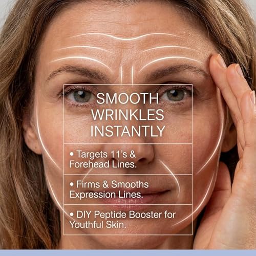 What to Look for in a Botox Face Cream To Achieve Best Results 6 Skin Perfection Syn-AKE Freeze Wrinkles Peptide DIY Anti-Aging Skincare Booster Smooth Firm Vertical Expression Lines Between the Eyebrows the 11's .5 oz