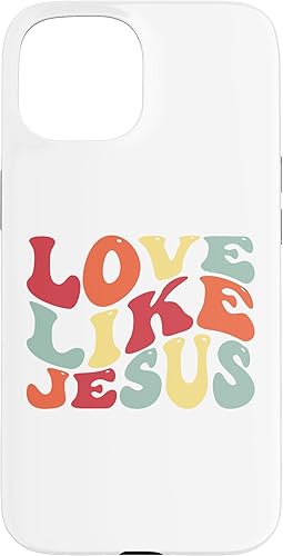 Miniatura 10 de Funda bíblica cristiana para iPhone 12 Pro Max Love Like Jesus