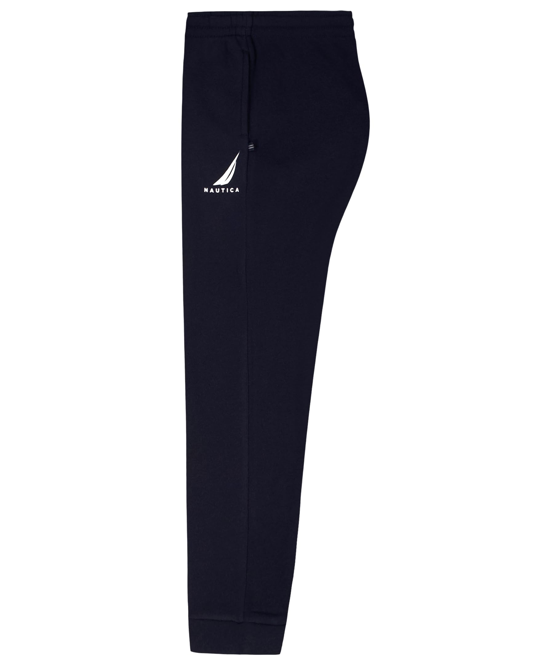 Nautica Spodnie dresowe chłopięce z polaru, zapięcie na sznurek, Klasa J Sport Navy, 14-16