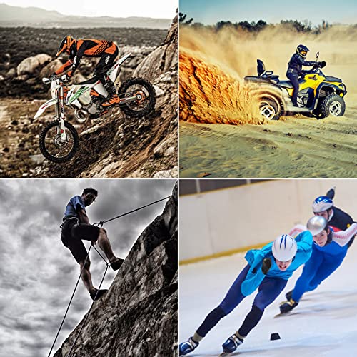 LVNRIDS Gants de Moto, Gants à Écran Tactile Plein...