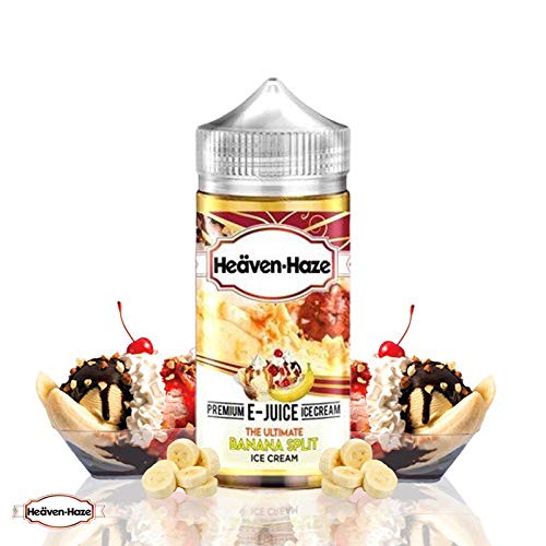 ELIQUID HEAVEN HAZE - BANANA SPLIT Cover