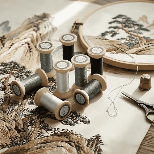 Image of Natural 100% Mulberry Handmade Embroidery Silk Thread Silk Floss (22)
