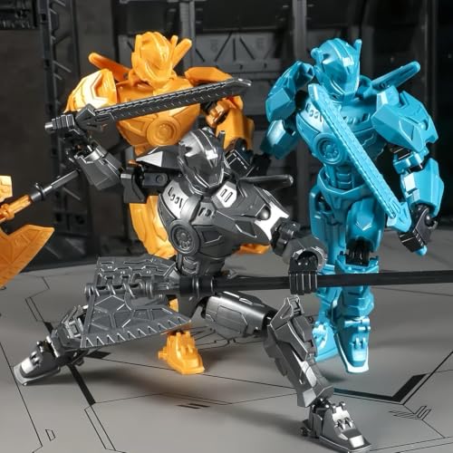 Image of Black Wanderer T13 Action Figure, Self Assembled Titan 13 Robot