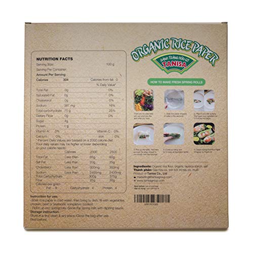 "TANISA Organic Rice Paper" - Image 3